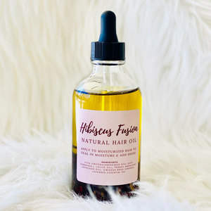 
                
                    Load image into Gallery viewer, 4oz Hibiscus Fusion Hair Oil
                
            