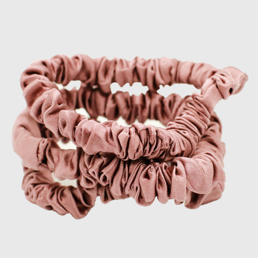 Hair Scrunchies. 100% Mulberry Silk😍 Shop our website. 